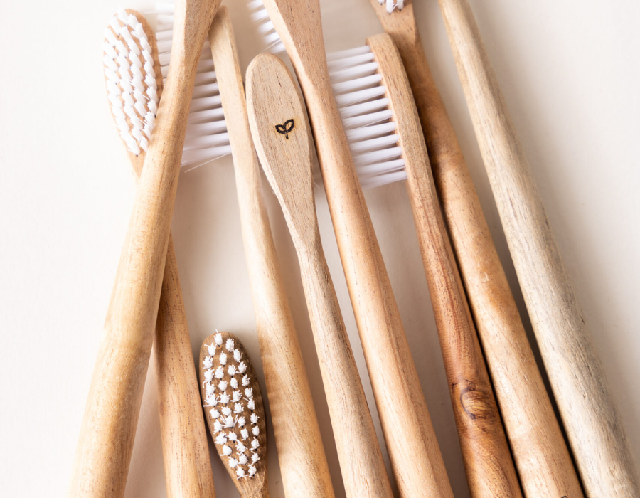 wooden toothbrush